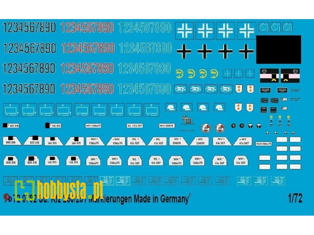 Sd. Kfz 251 Markings No. 1 - zdjęcie 1