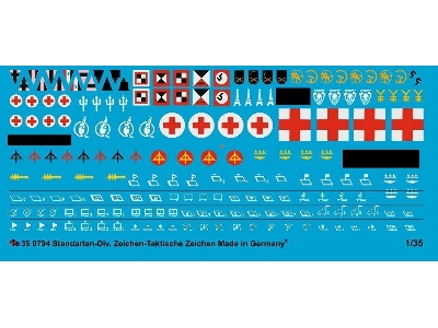 German Divisional Signs, Vehicle Stand And Tactical Markings After 1942 - zdjęcie 1