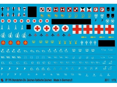 German Divisional Signs, Vehicle Stand And Tactical Markings After 1942 - zdjęcie 1