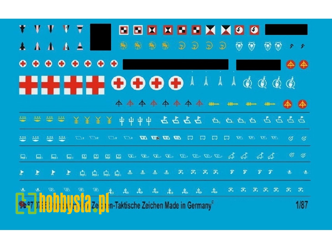 German Divisional Signs, Vehicle Stand And Tactical Markings After 1942 - zdjęcie 1