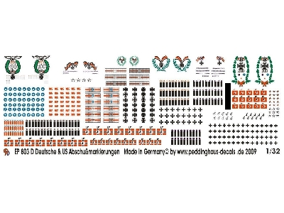 German And American Luftwaffe Kill Markings - zdjęcie 1
