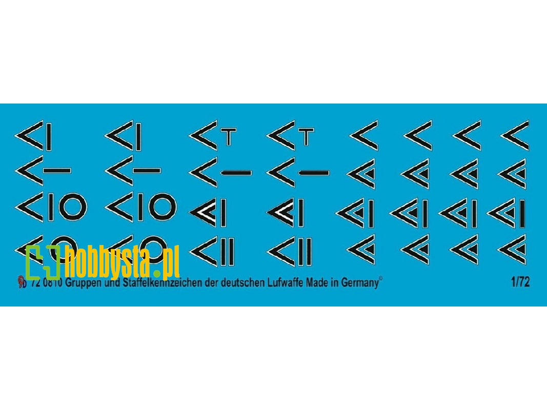 German Airforce Fighter Group And Staffel Markings - zdjęcie 1
