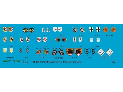 German Luftwaffe Fighter Different Unit Signs No. 1 - zdjęcie 1