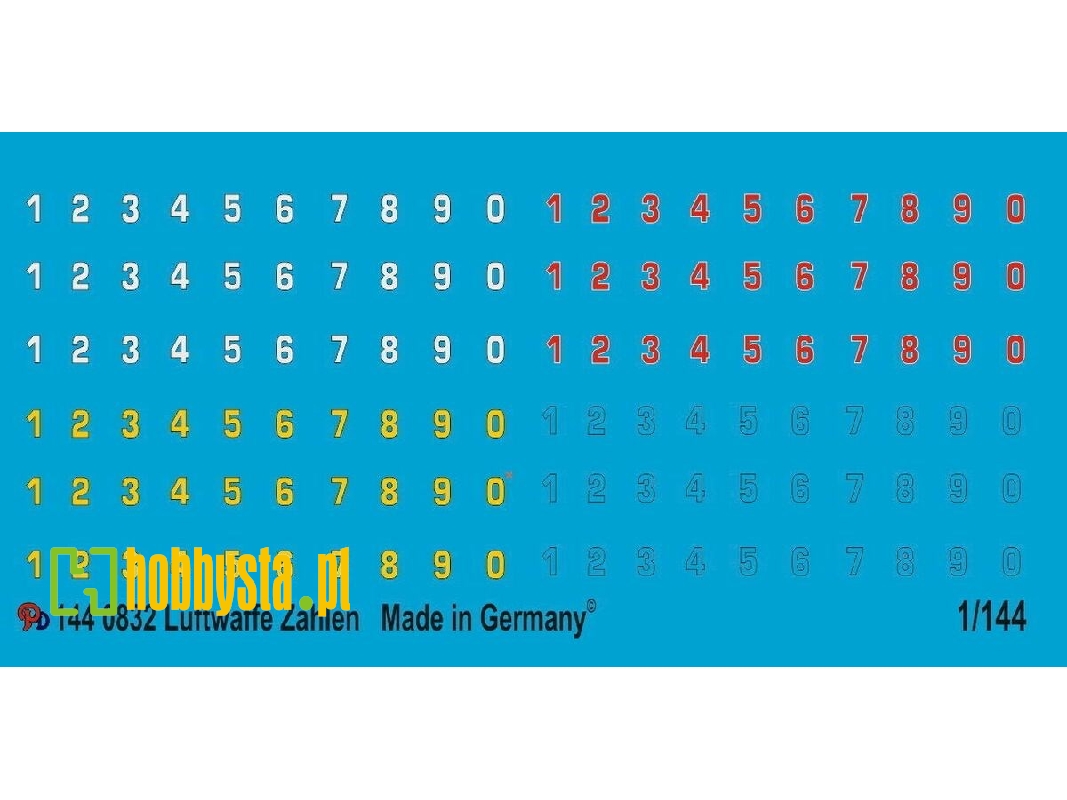 German Airforce Numbers No. 1 - zdjęcie 1