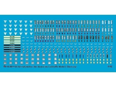 Uniform Insignia For Luftwaffe Anti Aircraft Troops And Para Uniforms - zdjęcie 1