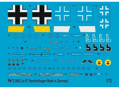 Ju 87 Stuka Standard Stencils - zdjęcie 1