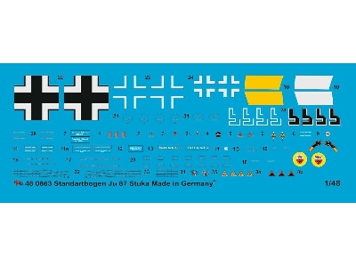 German Ju 87 Stuka Standard Stencils - zdjęcie 1