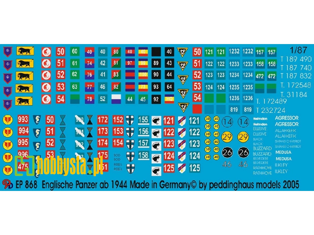 English Tank And Vehicle Markings In Normandy 1944 - zdjęcie 1