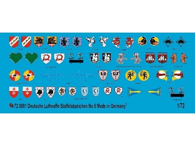 German Luftwaffe Fighter Unit Signs No. 5 - zdjęcie 1