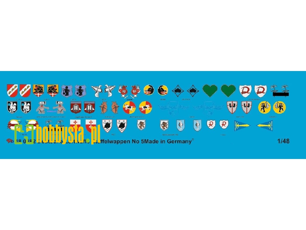 German Luftwaffe Fighter Unit Signs No. 5 - zdjęcie 1