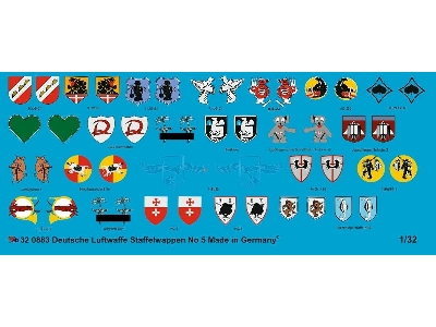 German Luftwaffe Fighter Unit Signs No. 5 - zdjęcie 1