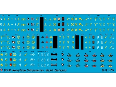 German Tank Division Unit Signs - zdjęcie 1