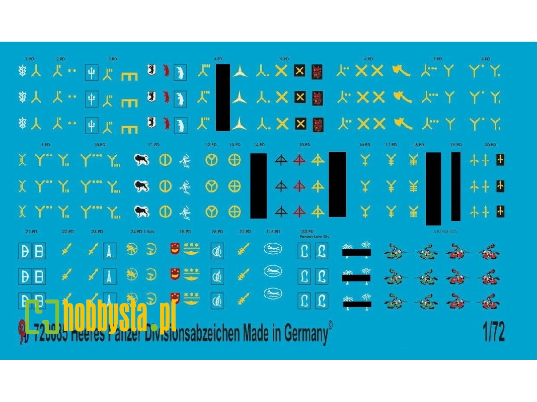 German Tank Division Unit Signs - zdjęcie 1