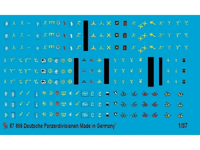 German Tank Division Unit Signs - zdjęcie 1