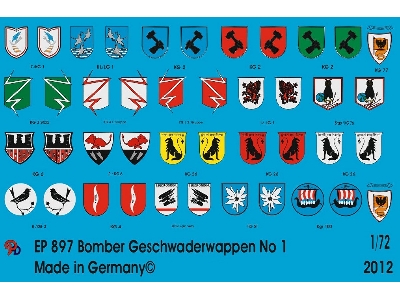 German Bomber Unit Markings No. 1 - zdjęcie 1