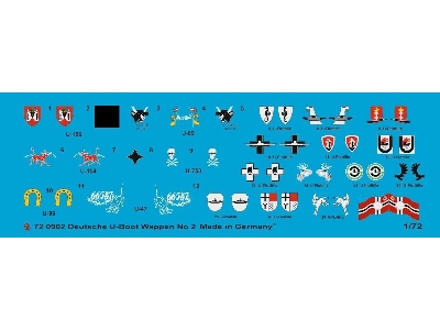 German Submarine Heraldic, Unit Markings And Flags No. 2 - zdjęcie 1