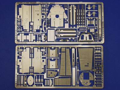  F-105G interior 1/32 - Trumpeter - blaszki - zdjęcie 10