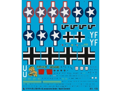 Thunderbolt Circus Rosarius With Us And German Markings - zdjęcie 1