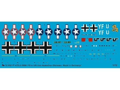 Thunderbolt Circus Rosarius With Us And German Markings - zdjęcie 1
