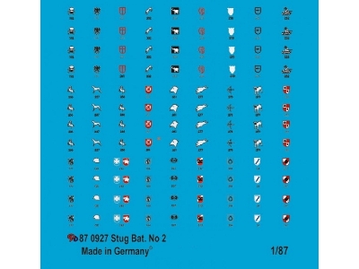Stug Batteries Unit Markings No. 2 - zdjęcie 1