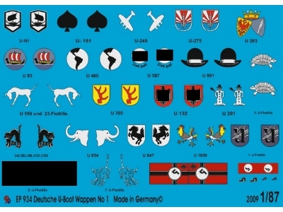 Submarine Heraldic, Unit Markings And Flags No. 1 - zdjęcie 1