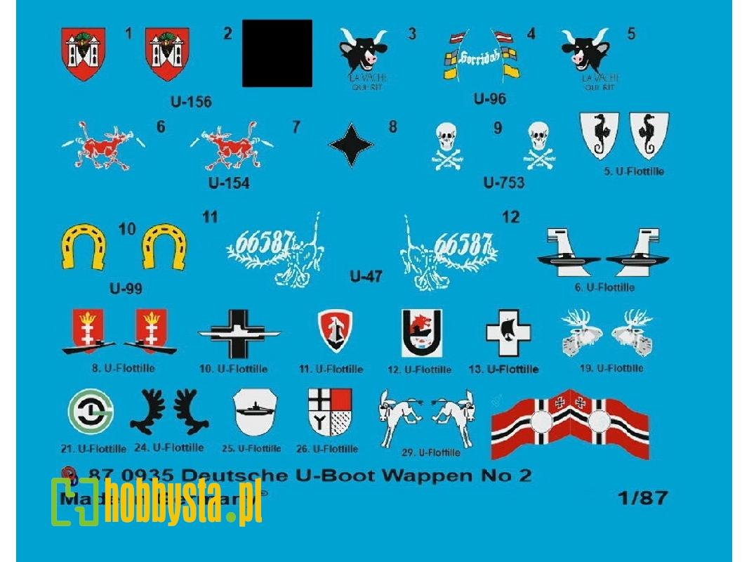Submarine Heraldic, Unit Markings And Flags No. 2 - zdjęcie 1