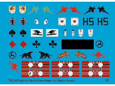 Submarine And S-boat Heraldic, Unit Markings And Flags No. 3 - zdjęcie 1