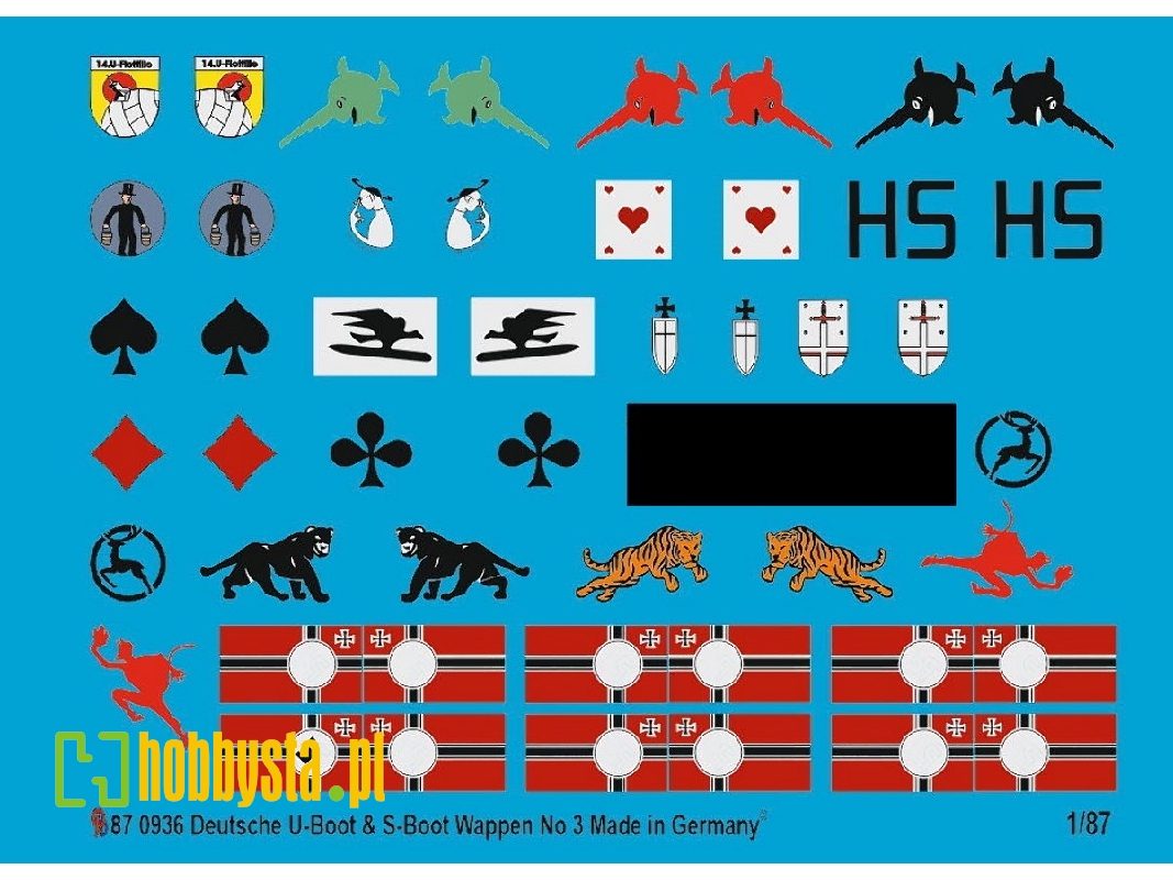 Submarine And S-boat Heraldic, Unit Markings And Flags No. 3 - zdjęcie 1