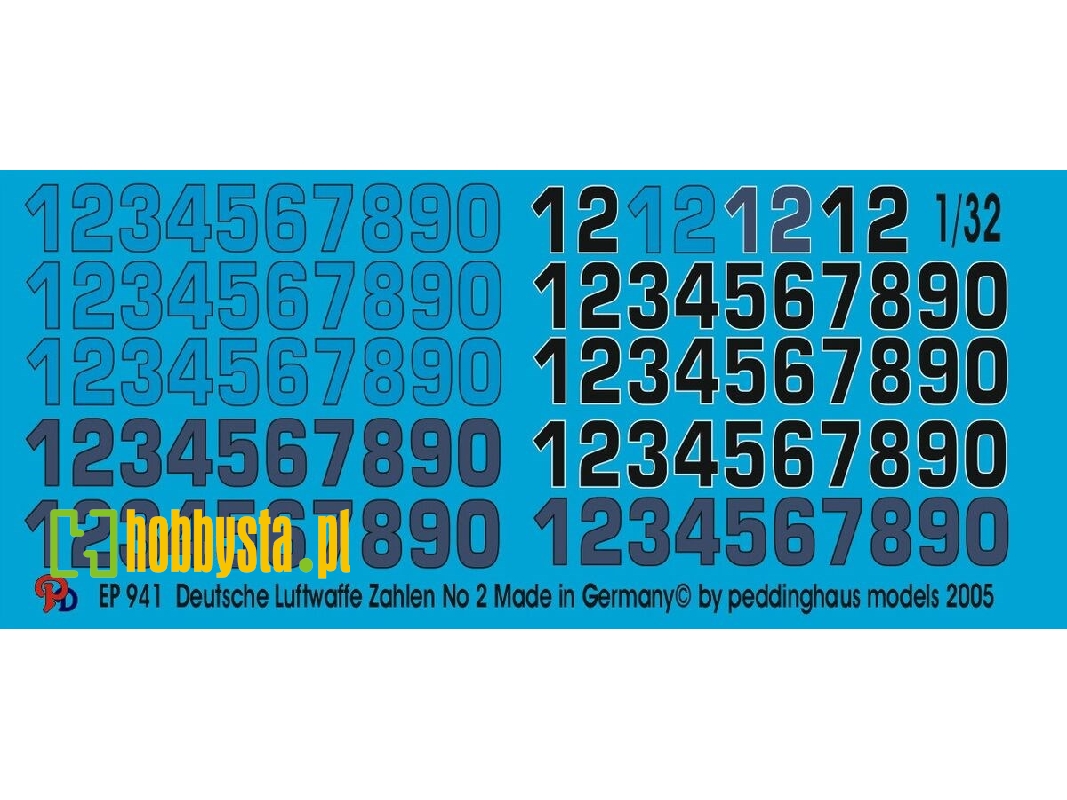 German Airforce Numbers No. 2 - zdjęcie 1