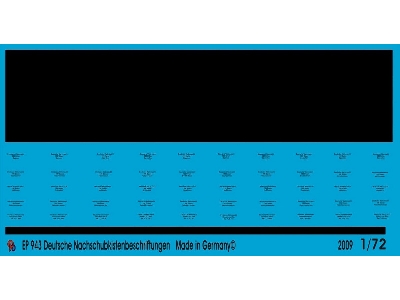 Markings For German Transport Crates - zdjęcie 1