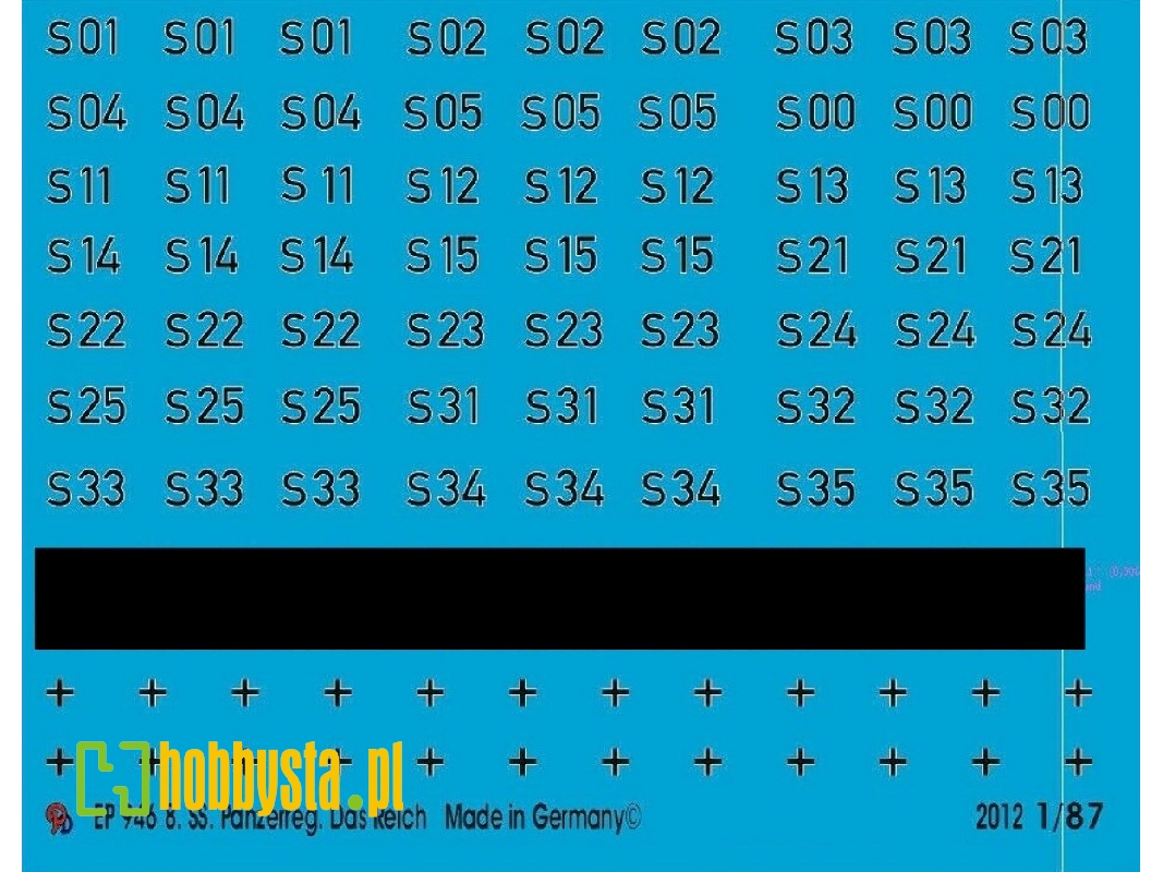 8.Ss Pz. Reg2 Das Reich August 1943 - April 1944 Complete Unit - zdjęcie 1