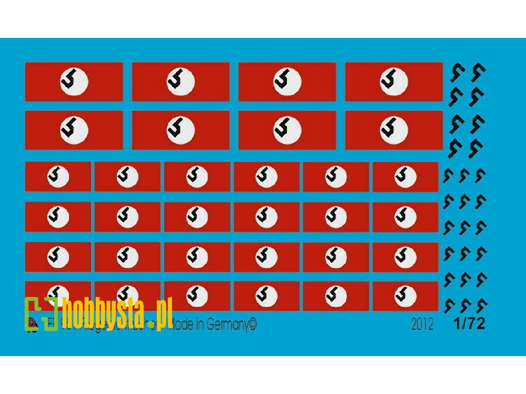 German Recce Flags For Tanks And Vehicles - zdjęcie 1