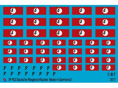German Recce Flags For Tanks And Vehicles - zdjęcie 1