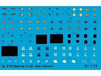 Unit Markings Of The Heavy Tank Units Of Wehrmacht And Waffen Ss - zdjęcie 1