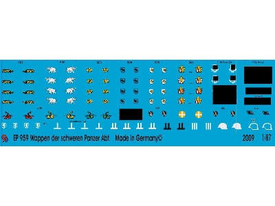 Unit Markings Of The Heavy Tank Units Of Wehrmacht And Waffen Ss - zdjęcie 1