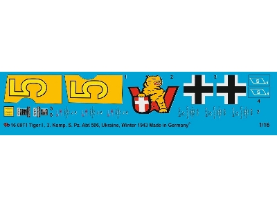 3. Komp. S. Army Pz. Abt. 506 Ukraine 1943 - zdjęcie 1