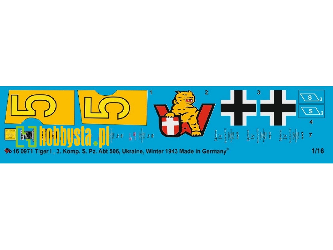 3. Komp. S. Army Pz. Abt. 506 Ukraine 1943 - zdjęcie 1