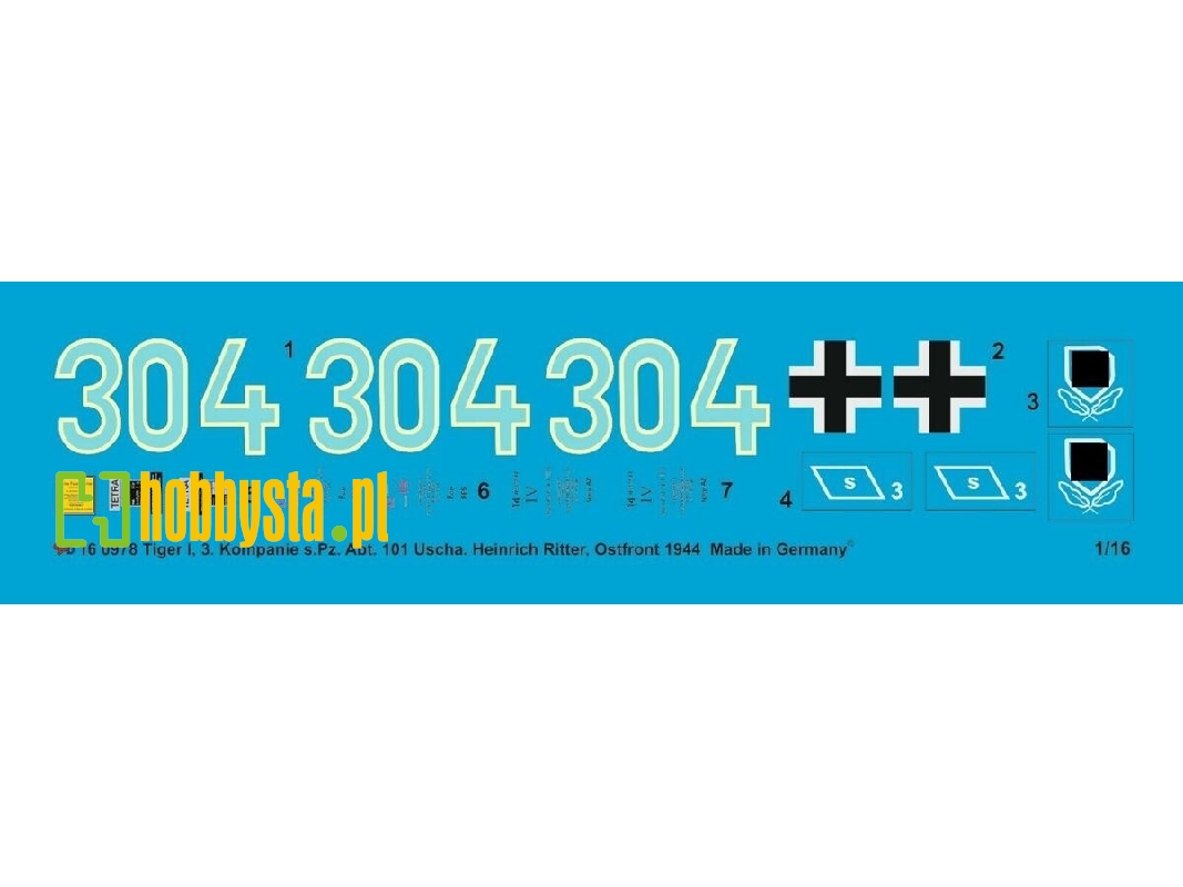 3. Comp S. Ss Pz. Abt. 101 Uscha Heinrich Ritter Russia 1944 - zdjęcie 1