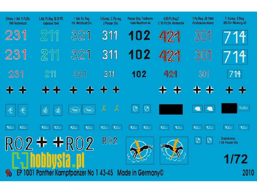 Panther Tank Markings No. 1 - zdjęcie 1