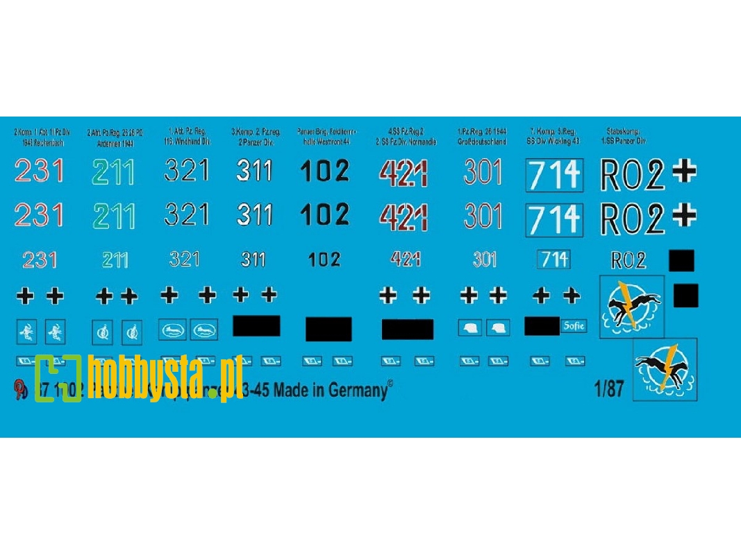 Panther Tank Markings No. 1 - zdjęcie 1