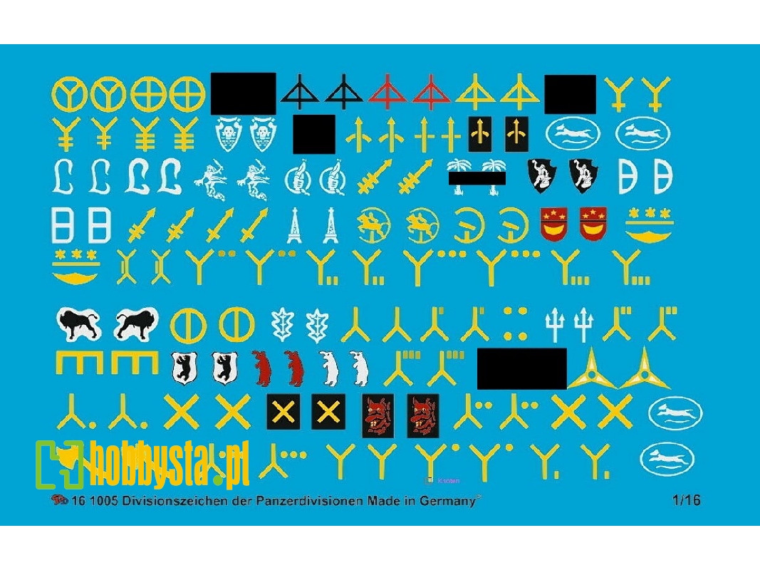 German Tank Division Unit Signs - zdjęcie 1