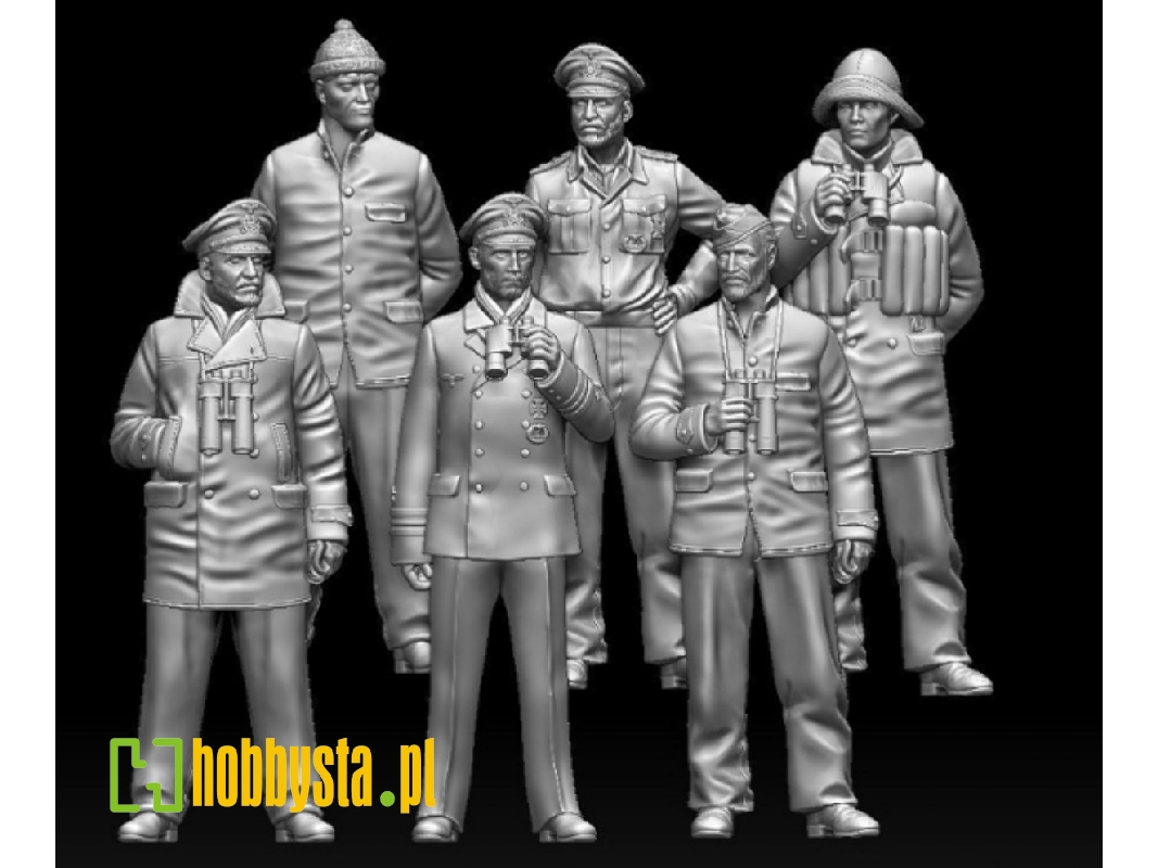 Crew Members Wwii German U-boot (6 Figures) - zdjęcie 1