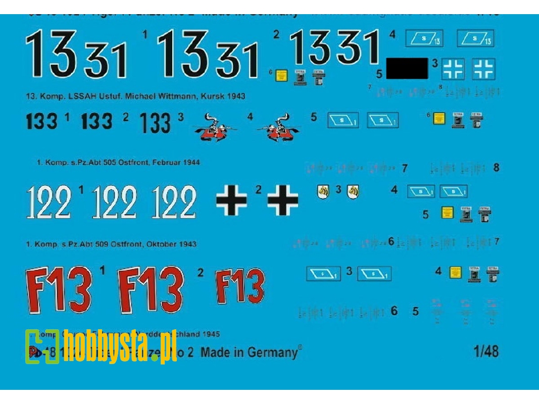 Tiger Tank Markings No. 2 - zdjęcie 1