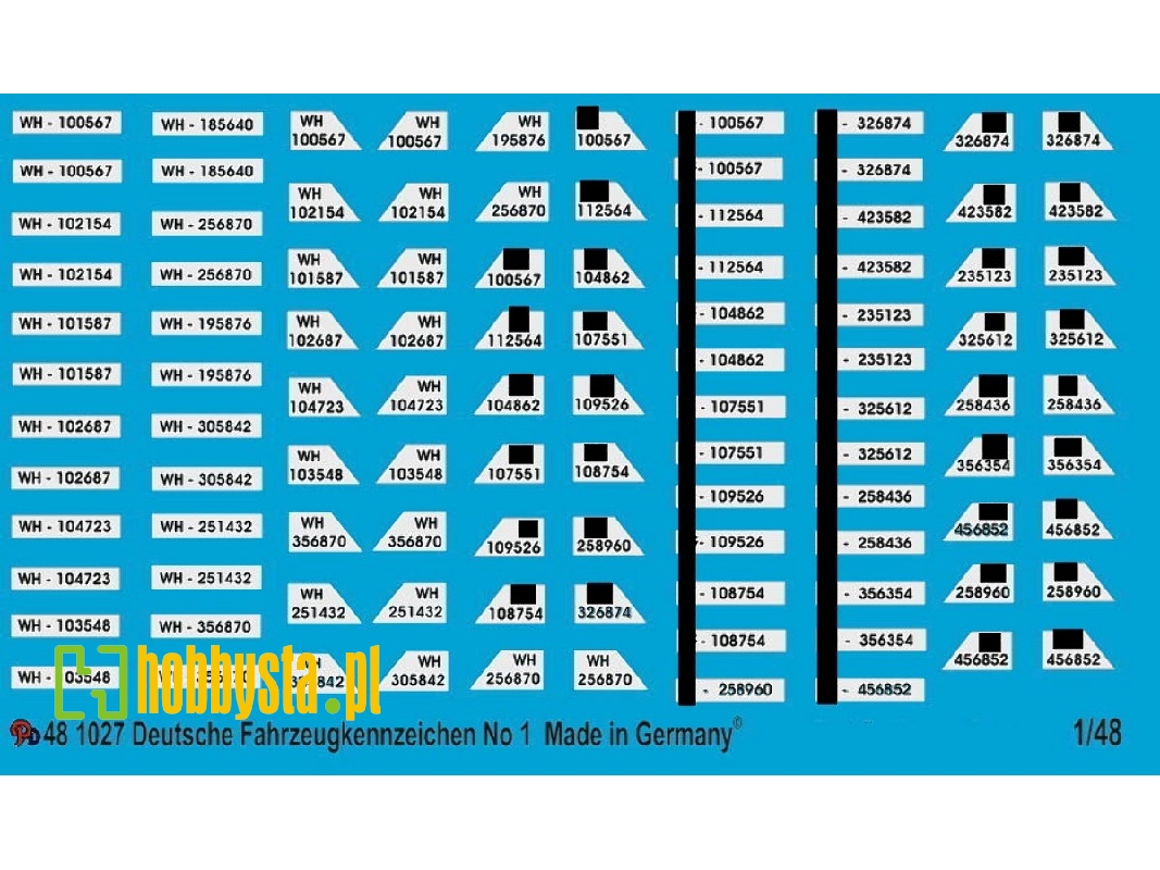 German Number Plates - zdjęcie 1