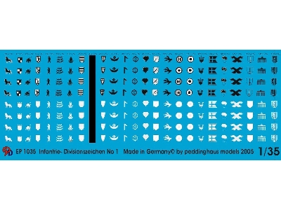 German Infantry Division Markings No. 1 - zdjęcie 1