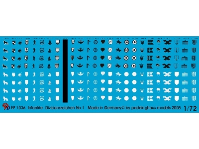 German Infantry Division Markings No. 1 - zdjęcie 1