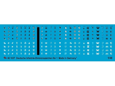 German Infantry Division Markings No. 1 - zdjęcie 1