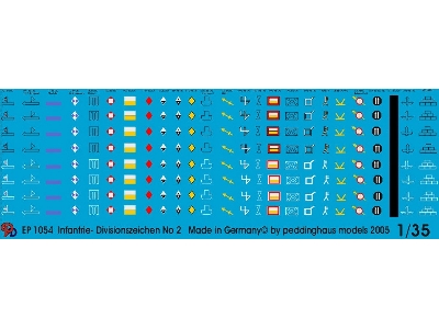 German Infantry Division Markings No. 2 - zdjęcie 1