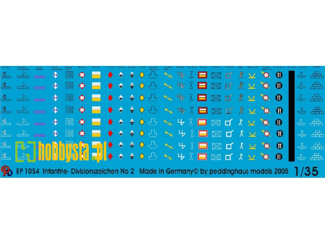 German Infantry Division Markings No. 2 - zdjęcie 1