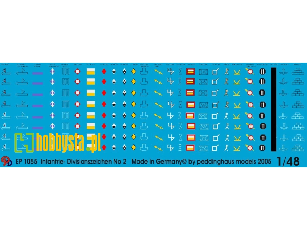 German Infantry Division Markings No. 2 - zdjęcie 1